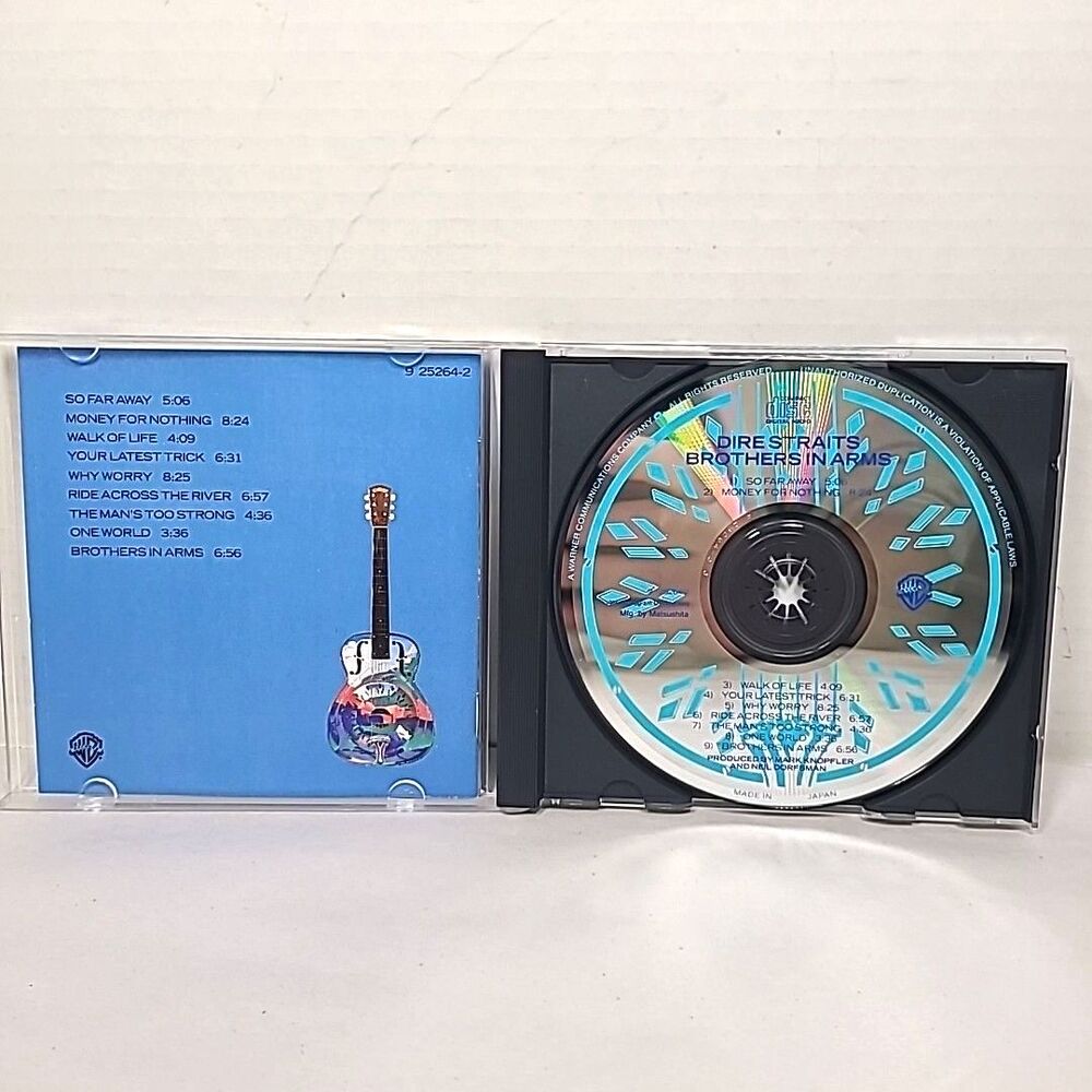 Dire Straits - Brothers In Arms (CD, 1985, Warner Bros.) - Picture 3 of 4